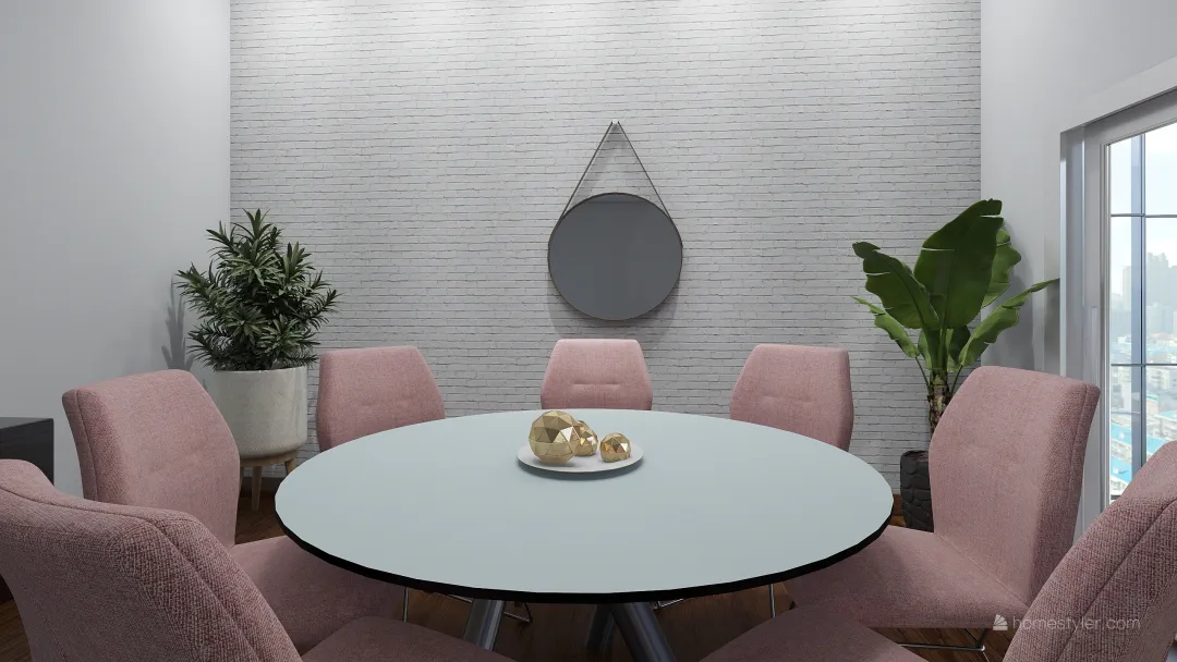 Sala de Jantar 3d design renderings