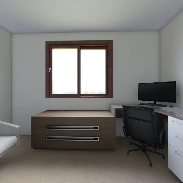 simple room 3d design renderings