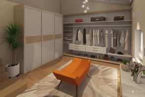 A dressing room just for you <3 Design Rendering