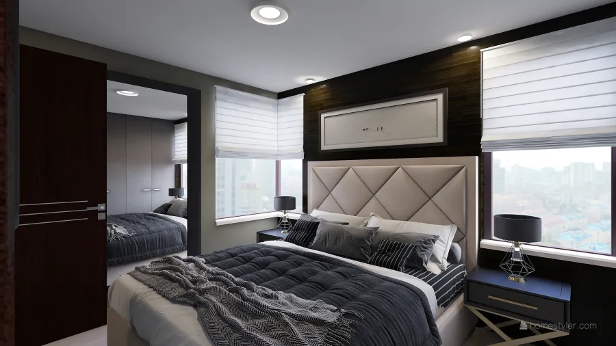 Master Bedroom1 3d design renderings