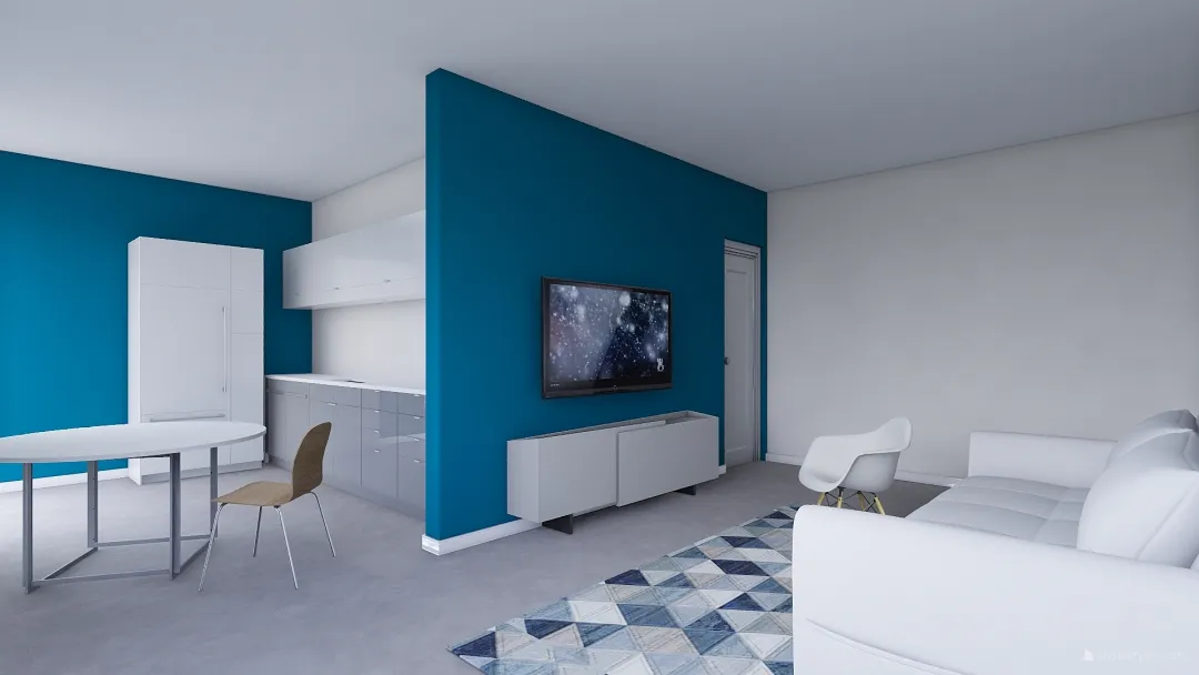 appartamento 6 3d design renderings