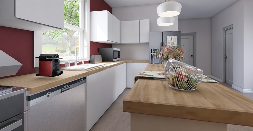 Bungalow Interior Design Render