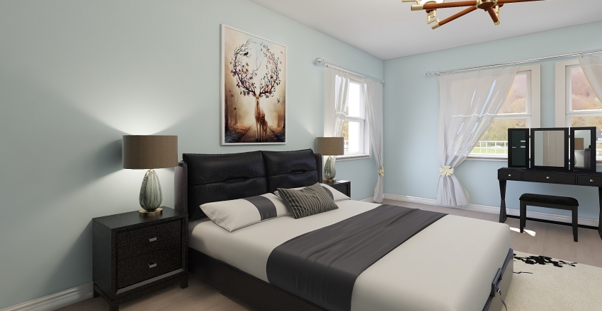 Bungalow Interior Design Render