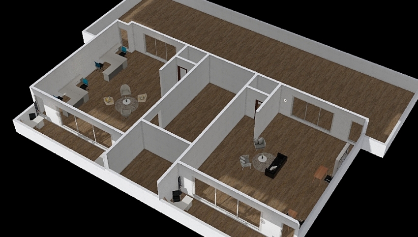 Existing Office plan_Alsher 3d design picture 528.57