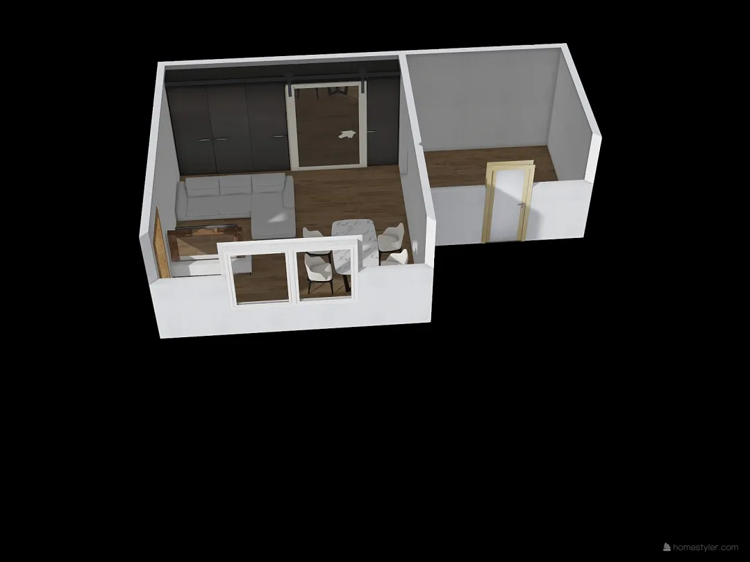 casa ALE RAMO2 3d design renderings