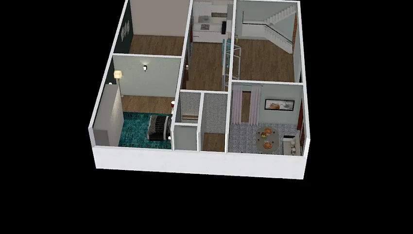Small but Beautiful House 3d design picture 106.85