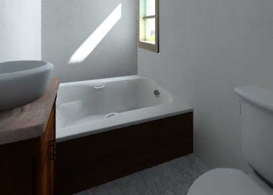 reforma banheiro Design Rendering