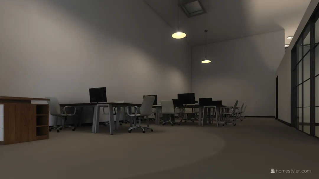 New Office - for Jess 3d design renderings