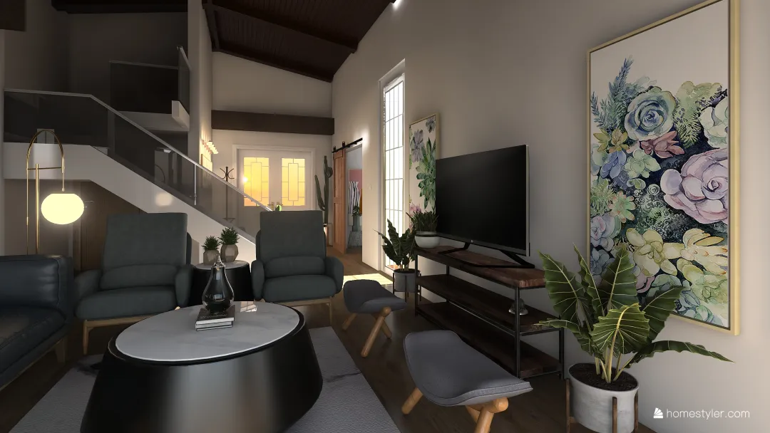 Evergreen Home 3d design renderings