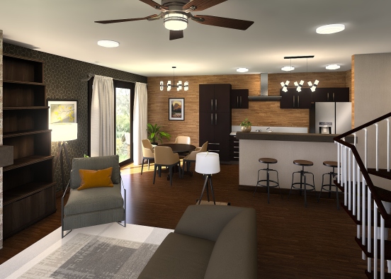 Black Hills Cabin2 Design Rendering