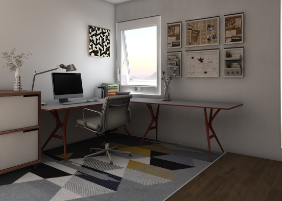 office space Design Rendering