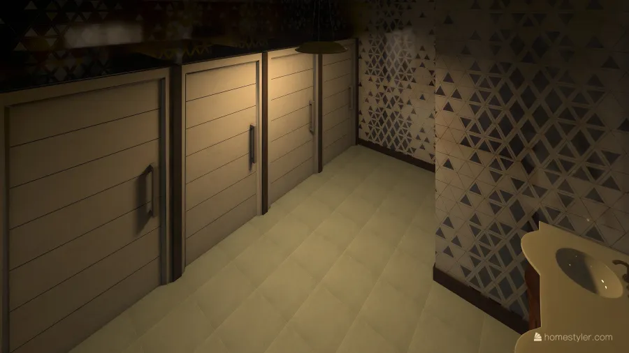 Bathroom (F) 3d design renderings
