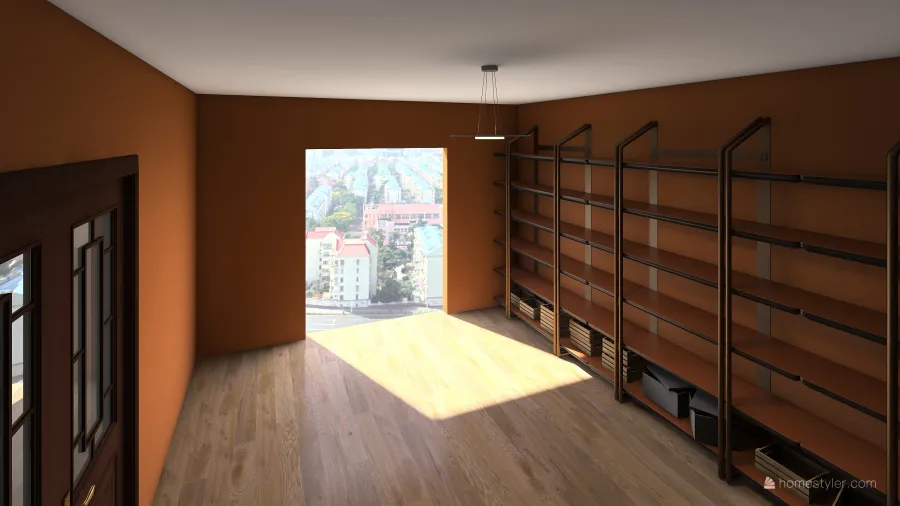 Storage Room/Pickup Area 3d design renderings