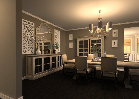 Colonial Country House 2.19 Design Rendering