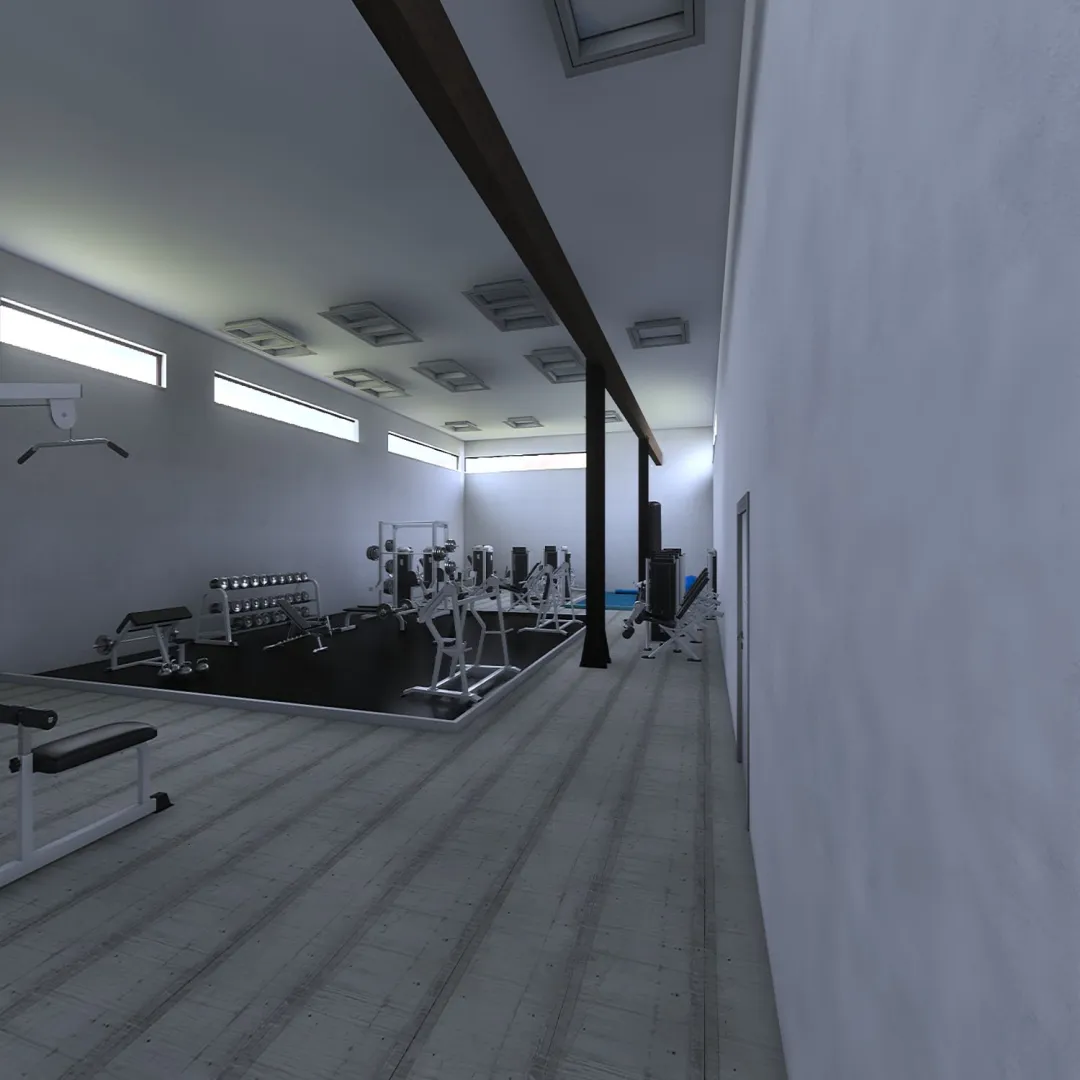 Zan Gym 2 3d design renderings