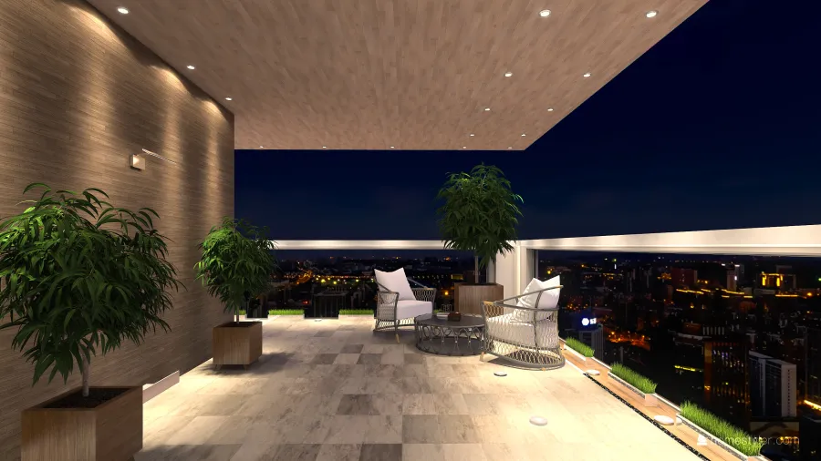Balcony2 3d design renderings