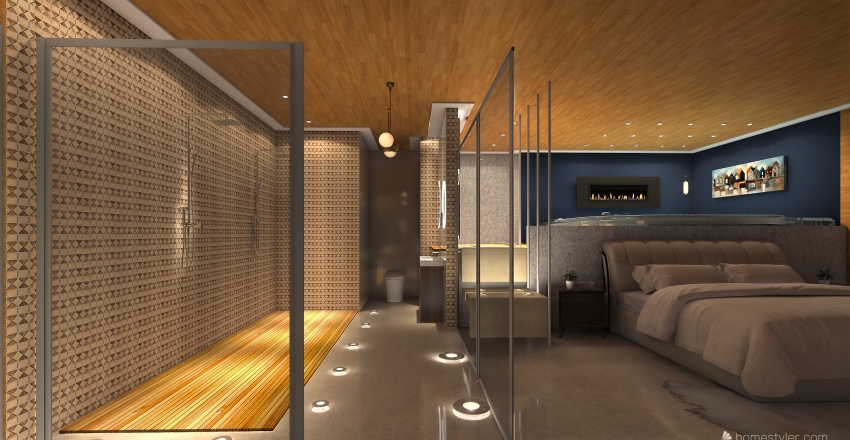Dream Flat . Interior Design Render