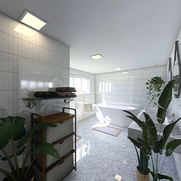 bathroom~toilet~laundry 3d design renderings