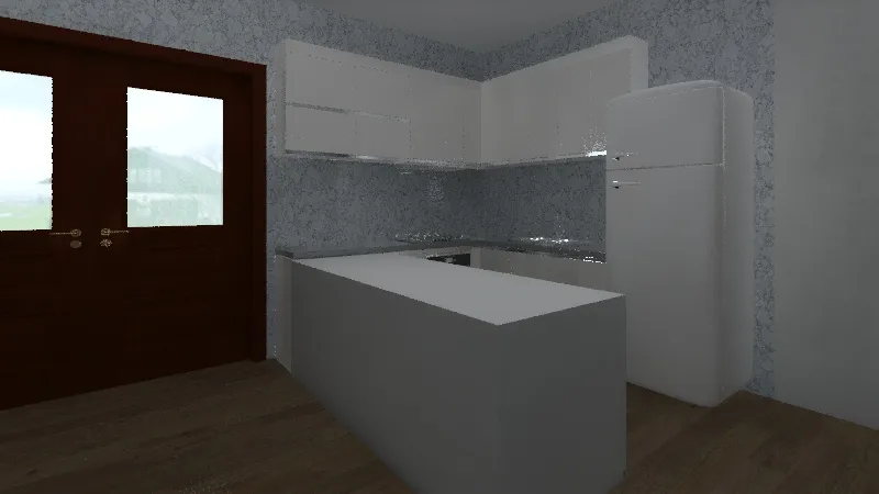 Cozinha Bi_2 3d design renderings