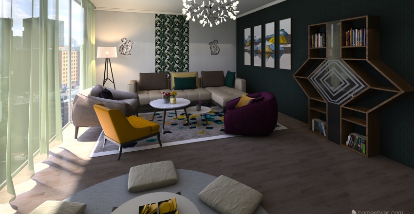COLORS Interior Design Render