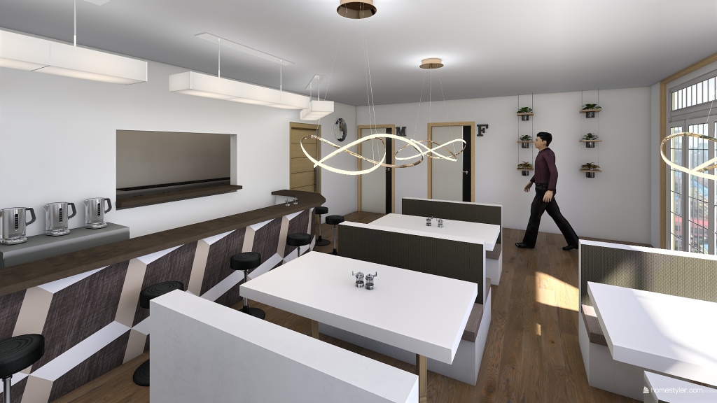 Dining 3d design renderings