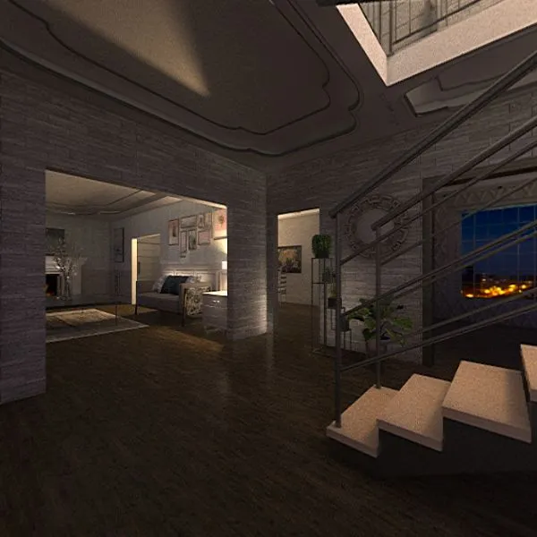 2 Story Elevation Home 3d design renderings