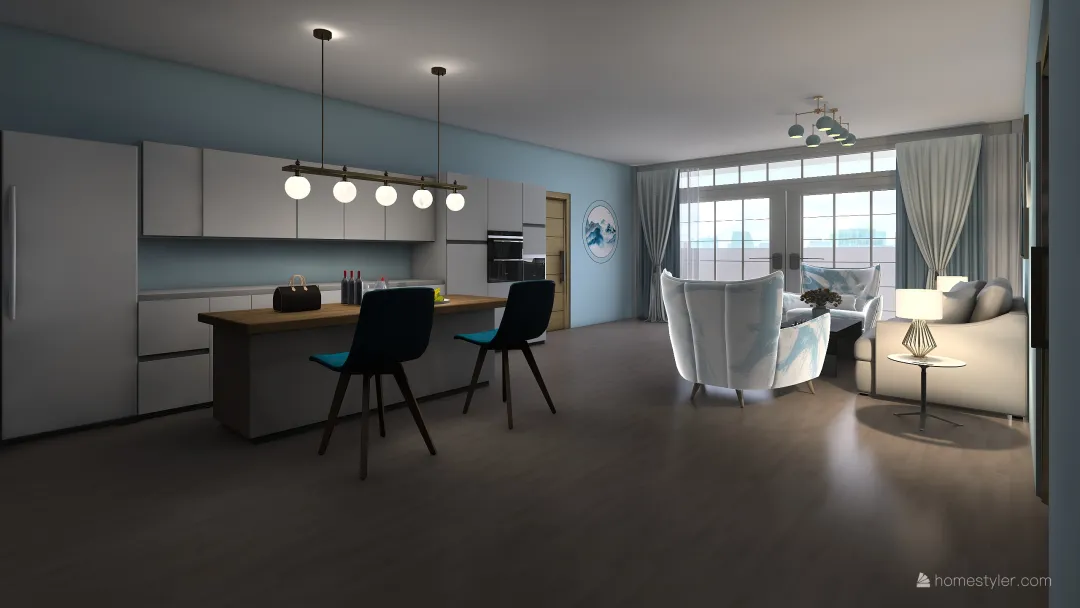 apartment 32 3d design renderings