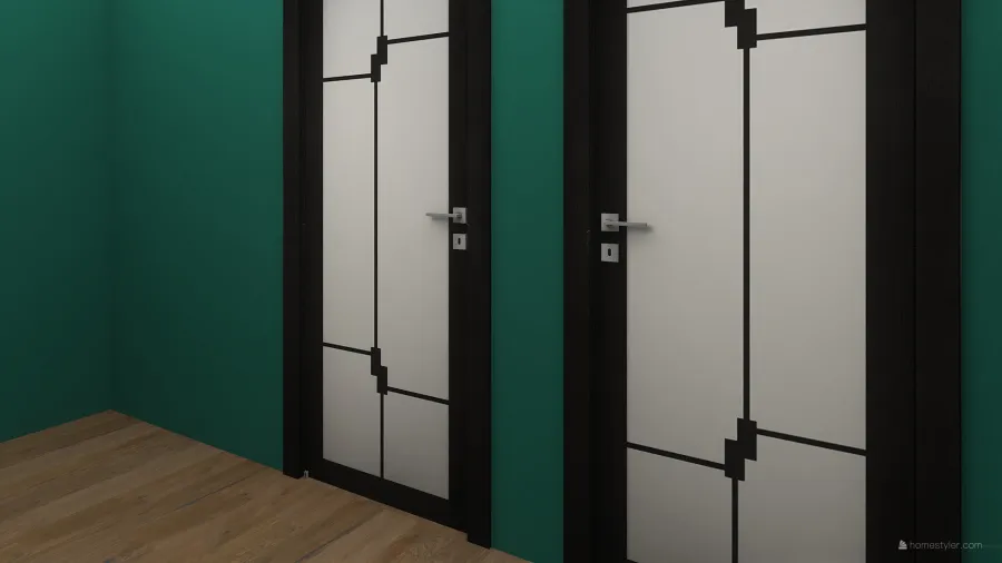 Woman's Bathroom 3d design renderings