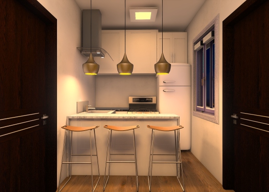 mini-apartamento Design Rendering