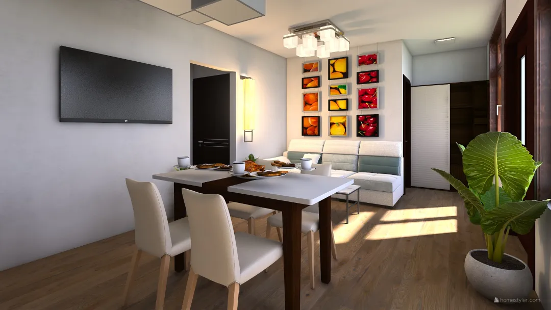 apartamento 2 3d design renderings