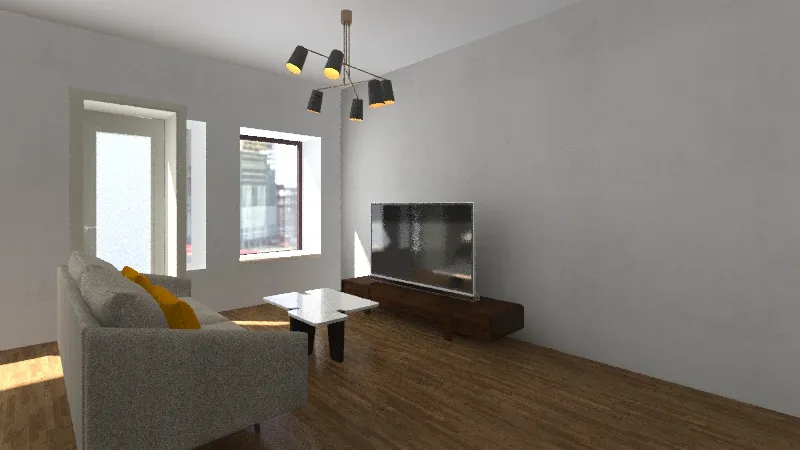lägenhet 3d design renderings