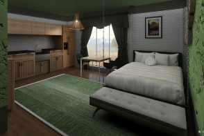 Single Room 2 Design Rendering