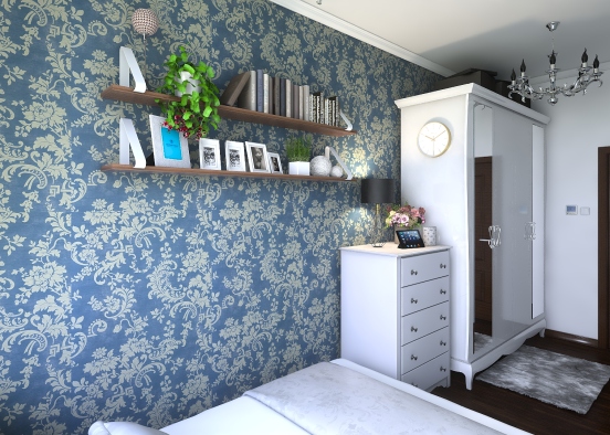 Small  bedroom Design Rendering