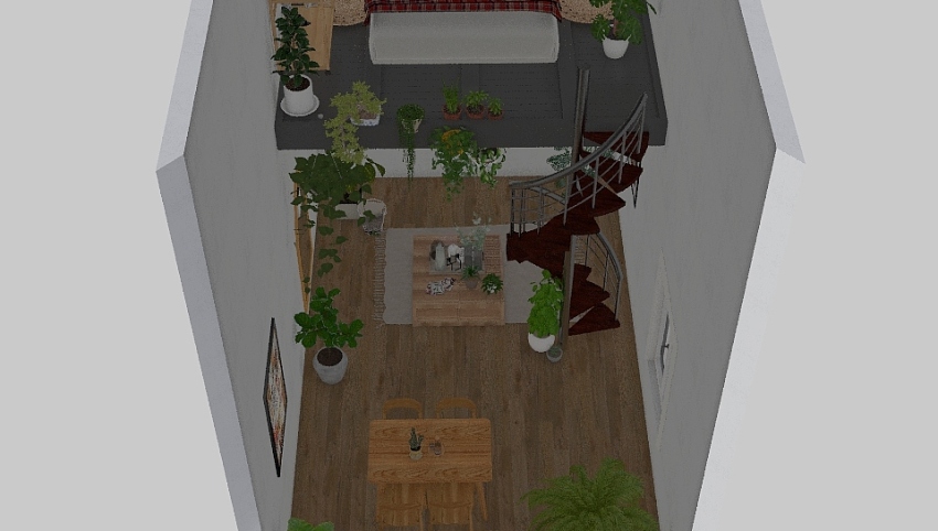 plant lover's home 3d design picture 24.44