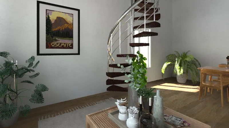 plant lover's home 3d design renderings