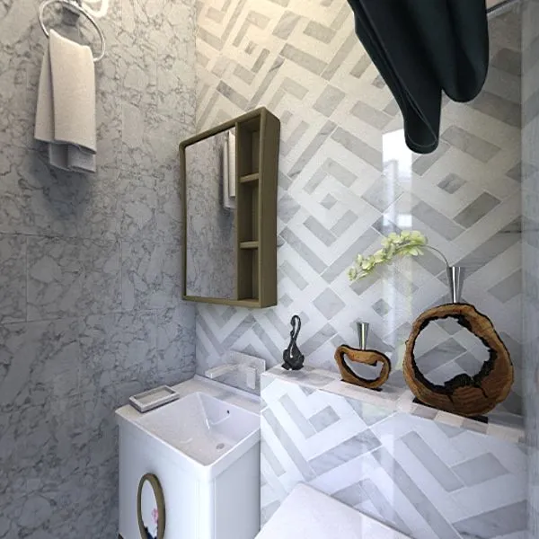 кинотеатр-сделан туалет 3d design renderings