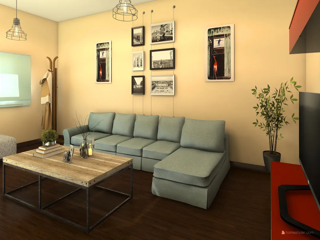 Living_Antonella5 3d design renderings