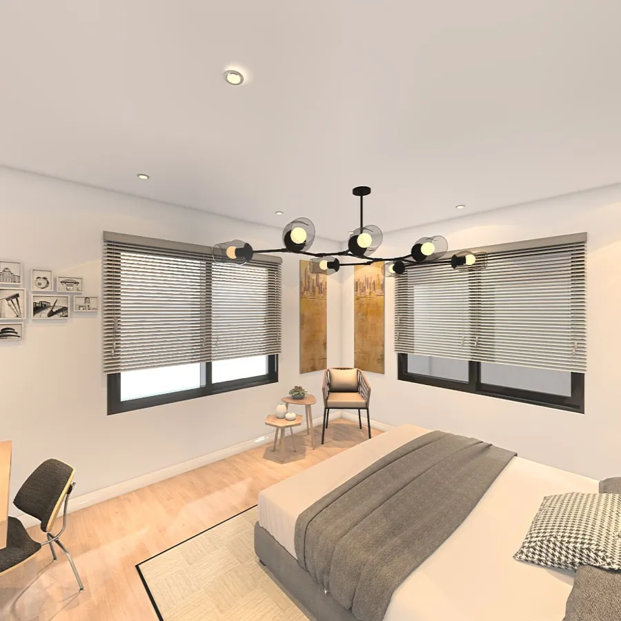 3rd Bedroom 3d design renderings