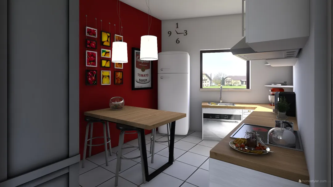 Cuisine 3d design renderings