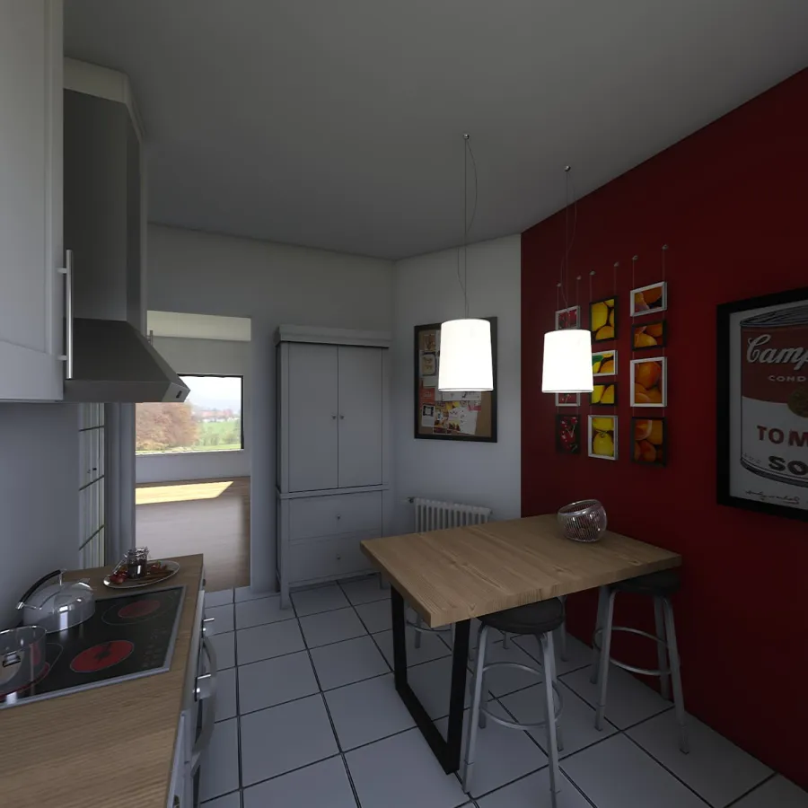 Cuisine 3d design renderings