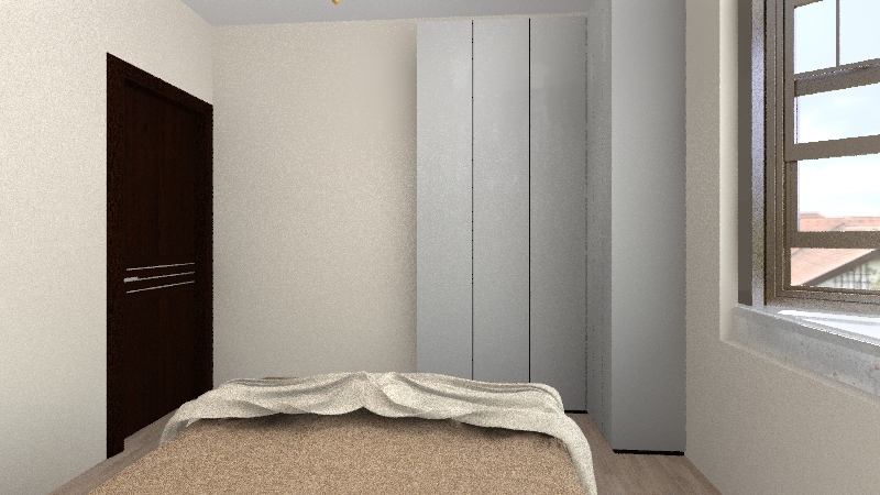 A medium modern home Interior Design Render
