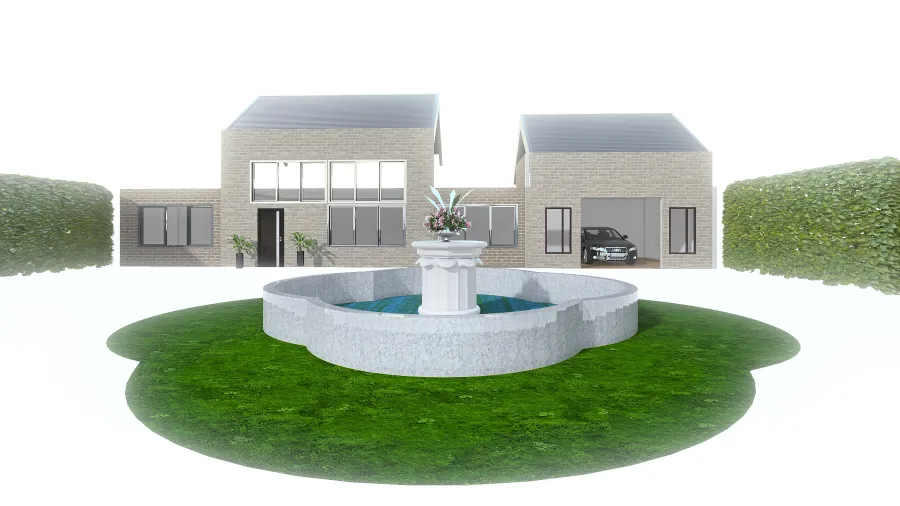 grand house 3d design renderings