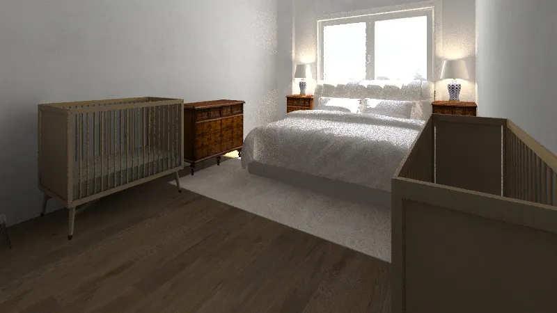 Carmens bedroom 3d design renderings