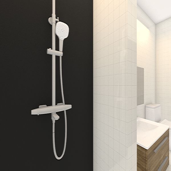 ห้องน้ำชั้น 2 ด้านหลัง 3d design renderings