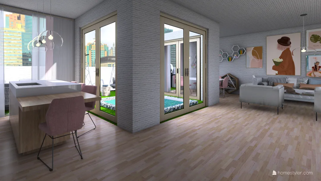 apartment 31 3d design renderings