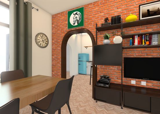 Andre's apartment Design Rendering