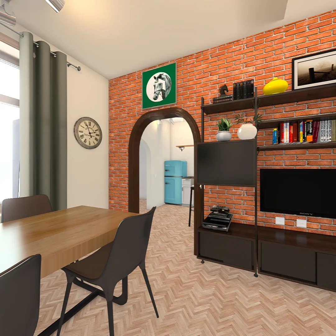 Andre's apartment 3d design renderings
