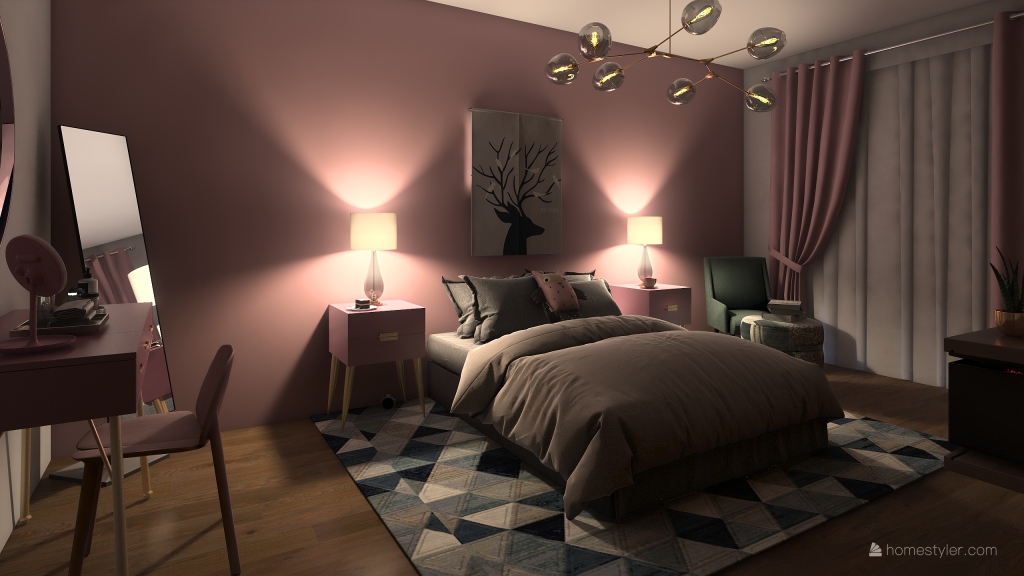 attico mq 144 3d design renderings