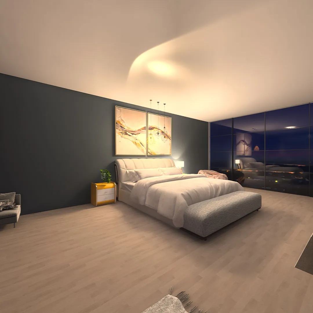 Comfy & cool master 3d design renderings