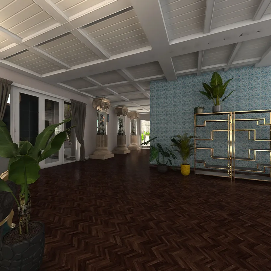 living space 3d design renderings